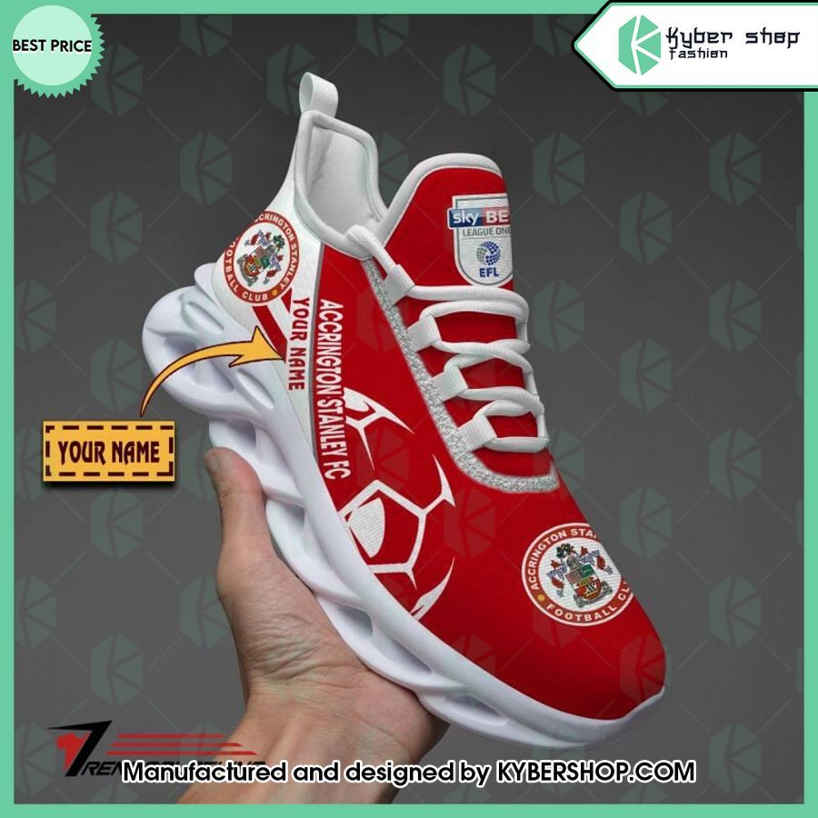 custom accrington stanley max soul shoes 1 278