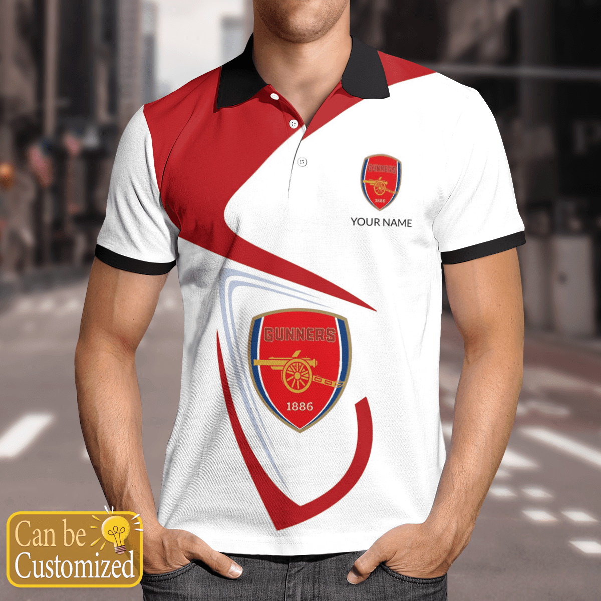 custom arsenal the gunner polo 2766 2YVPn