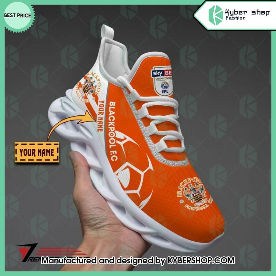 custom blackpool fc max soul shoes 1 692