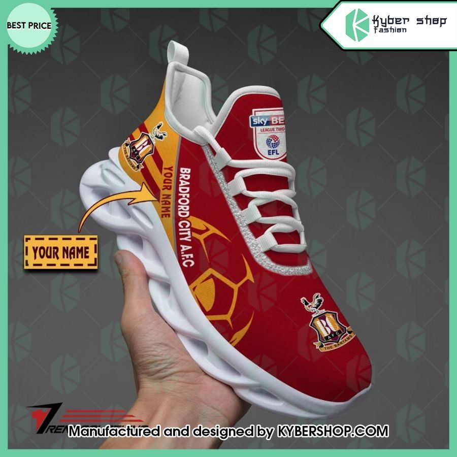 custom bradford city max soul shoes 1 29