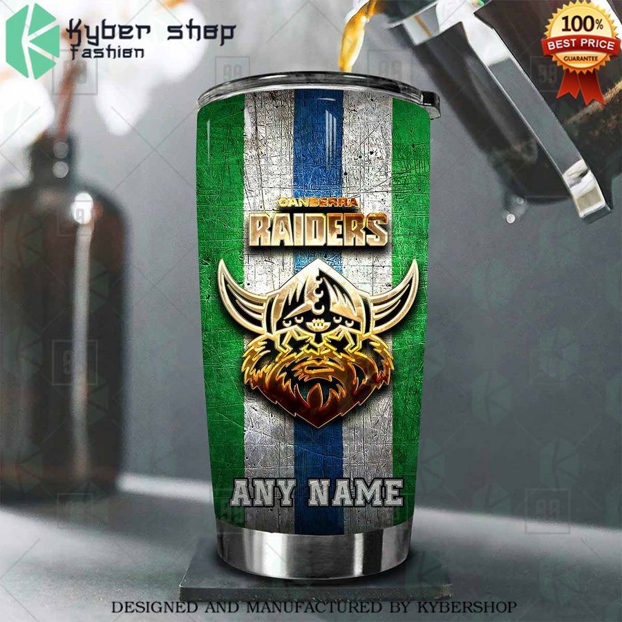 custom canberra raiders tumbler 1 440