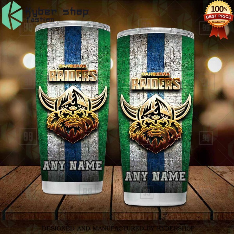 custom canberra raiders tumbler 2 588