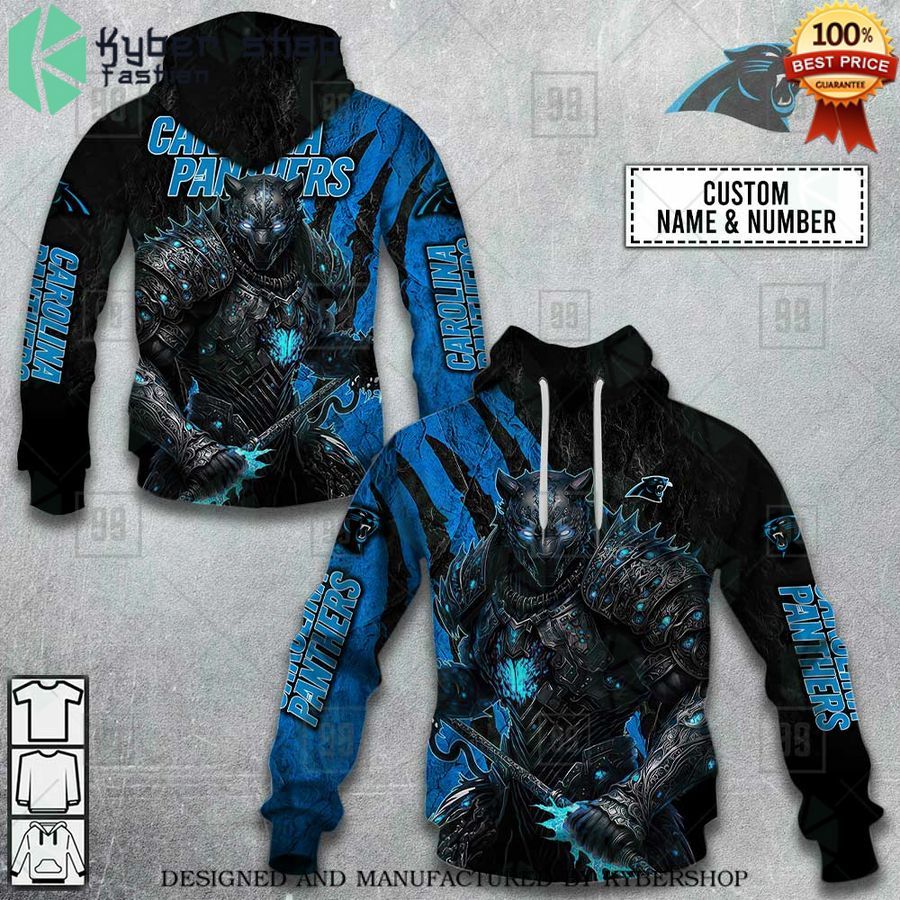 custom carolina panthers warrior hoodie 1 319