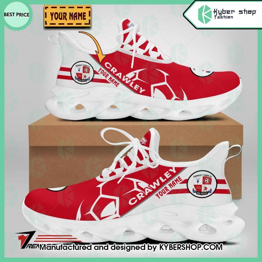 custom crawley town max soul shoes 2 339