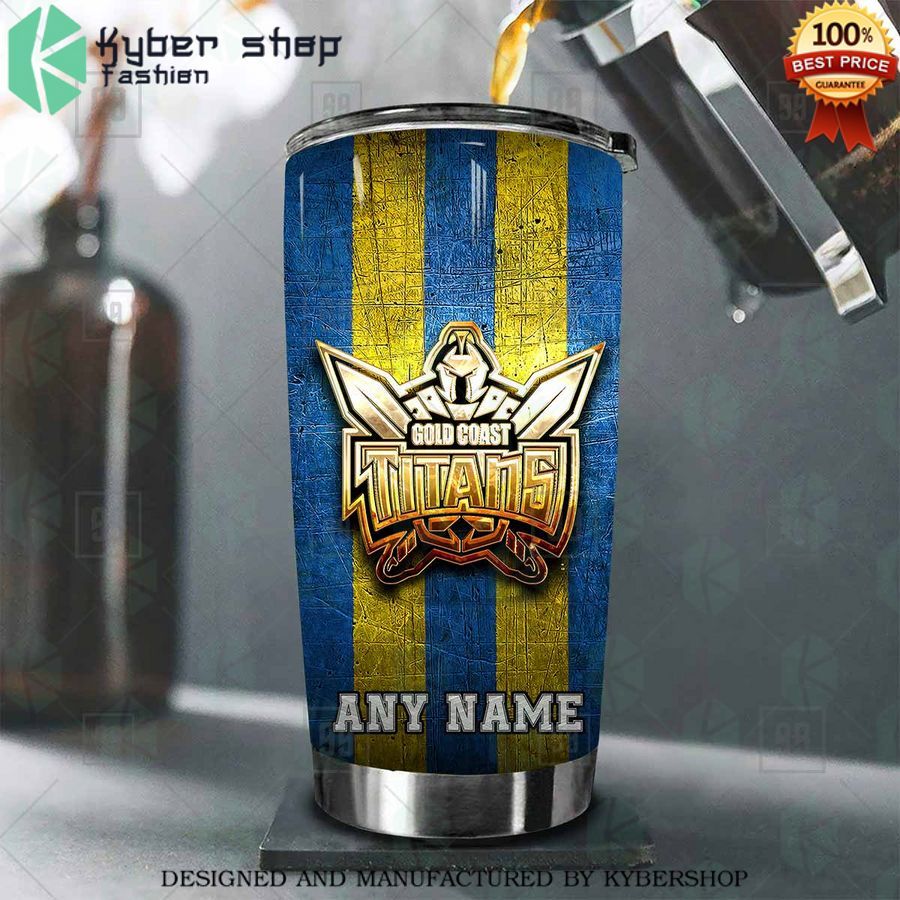 custom gold coast titans tumbler 1 694