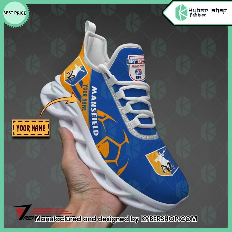 custom mansfield town max soul shoes 1 142