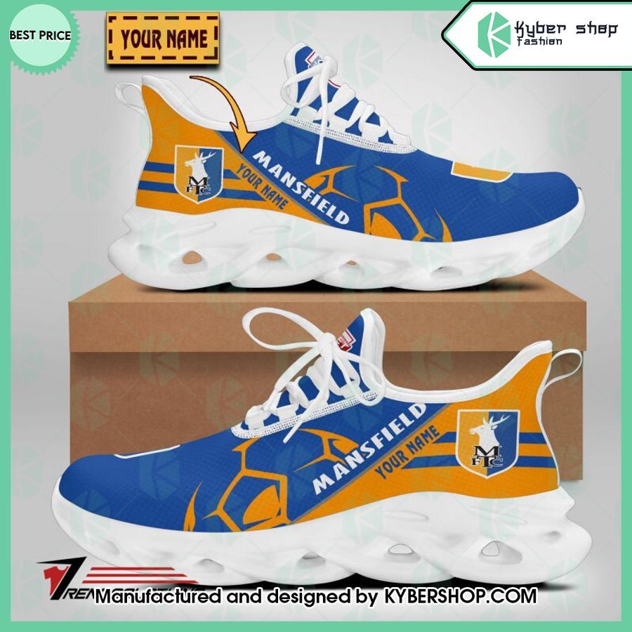 custom mansfield town max soul shoes 2 926