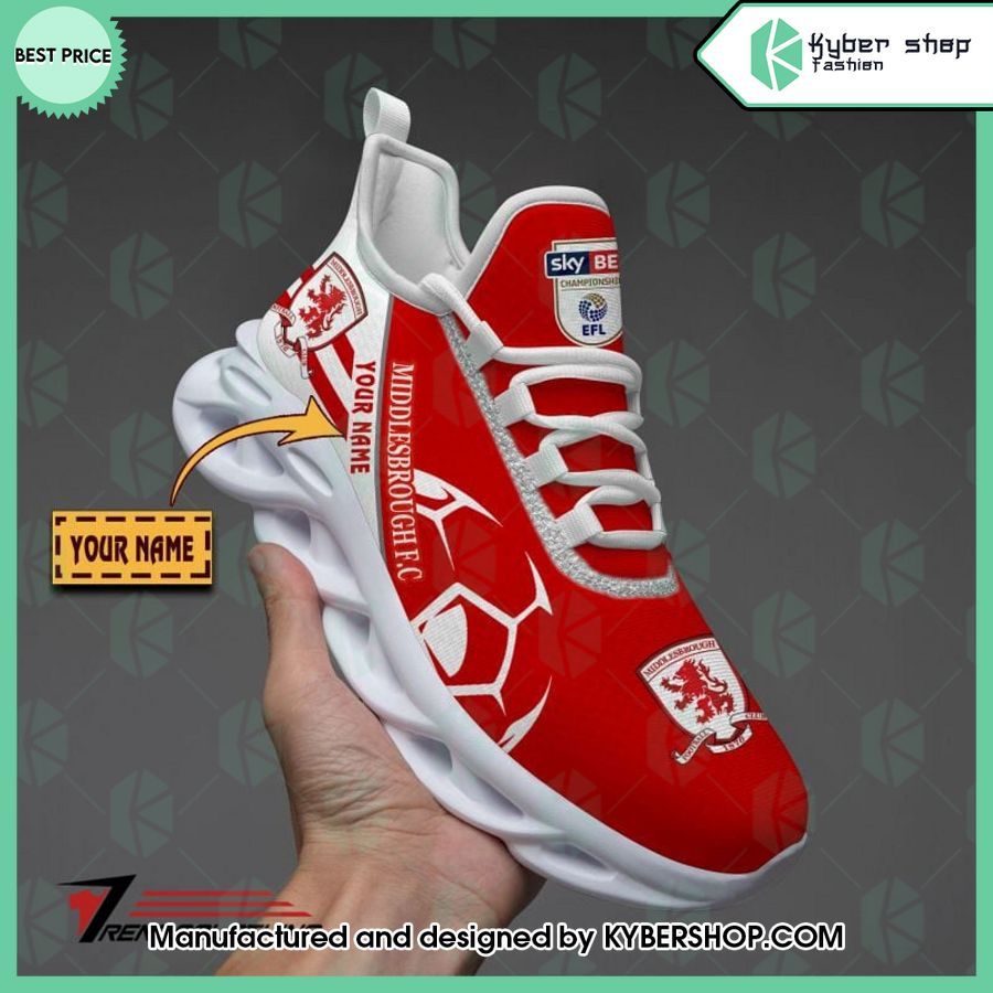 custom middlesbrough fc max soul shoes 1 496