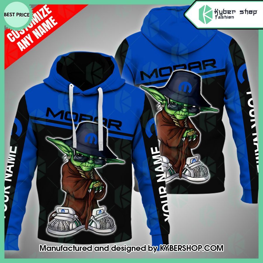 custom mopar baby yoda hoodie and sweatpants 1 433