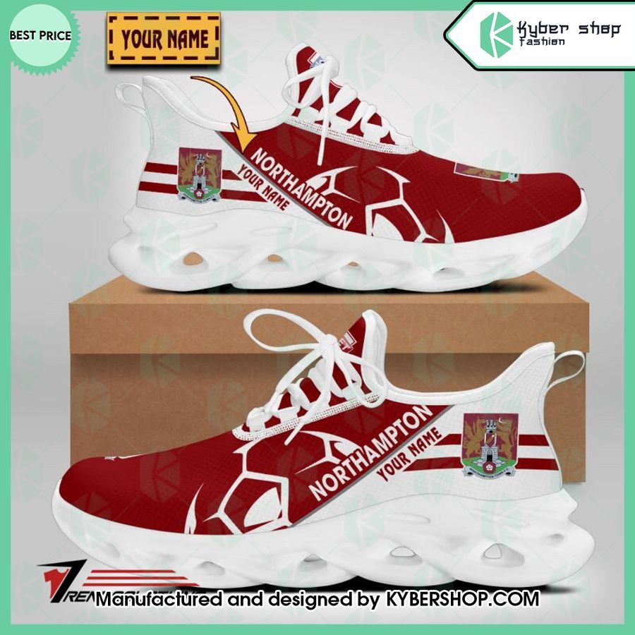 custom northampton town fc max soul shoes 2 528