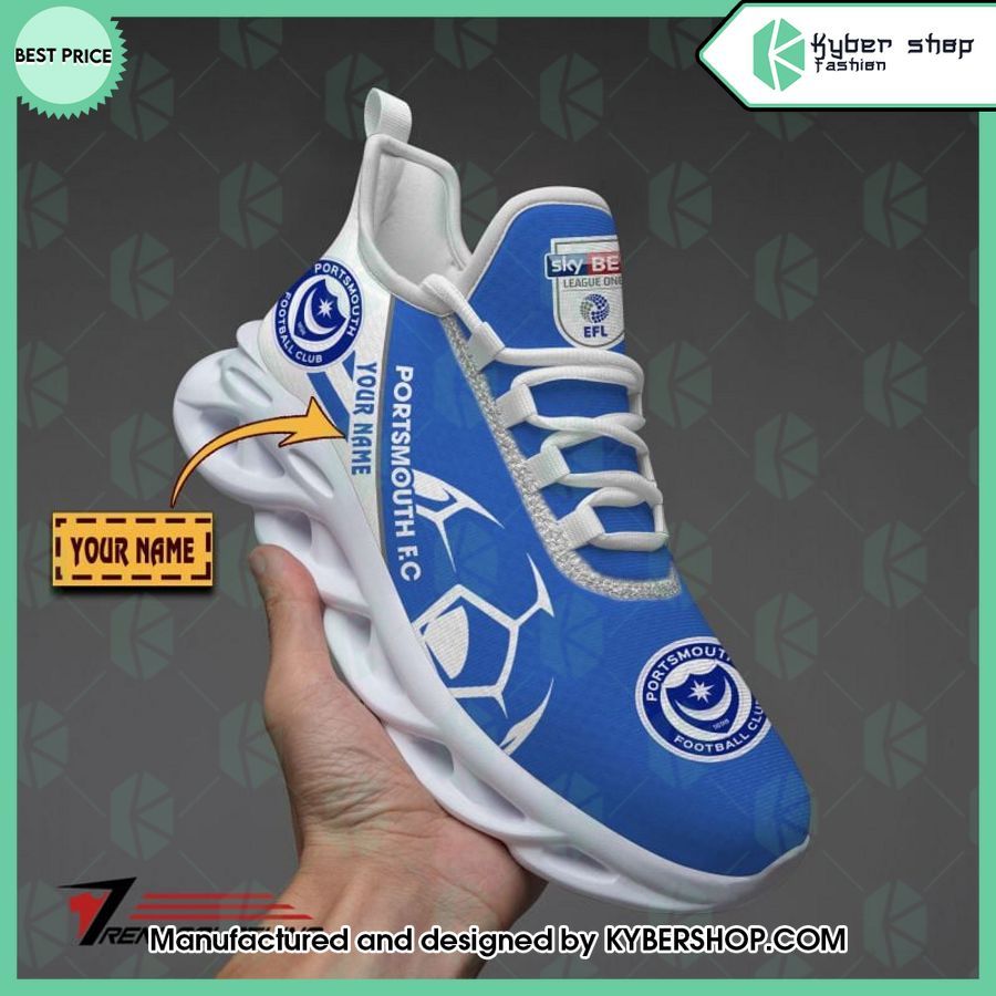 custom portsmouth fc max soul shoes 1 116