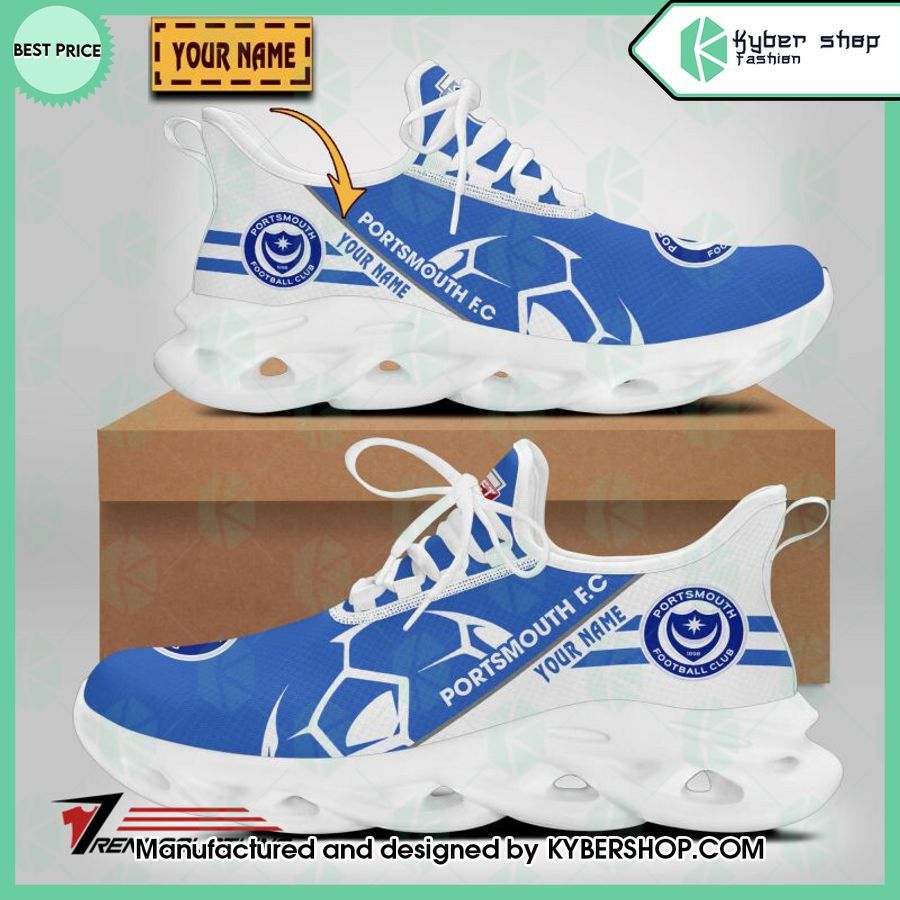 custom portsmouth fc max soul shoes 2 248