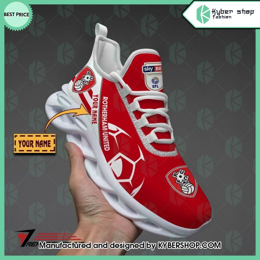 custom rotherham united max soul shoes 1 53