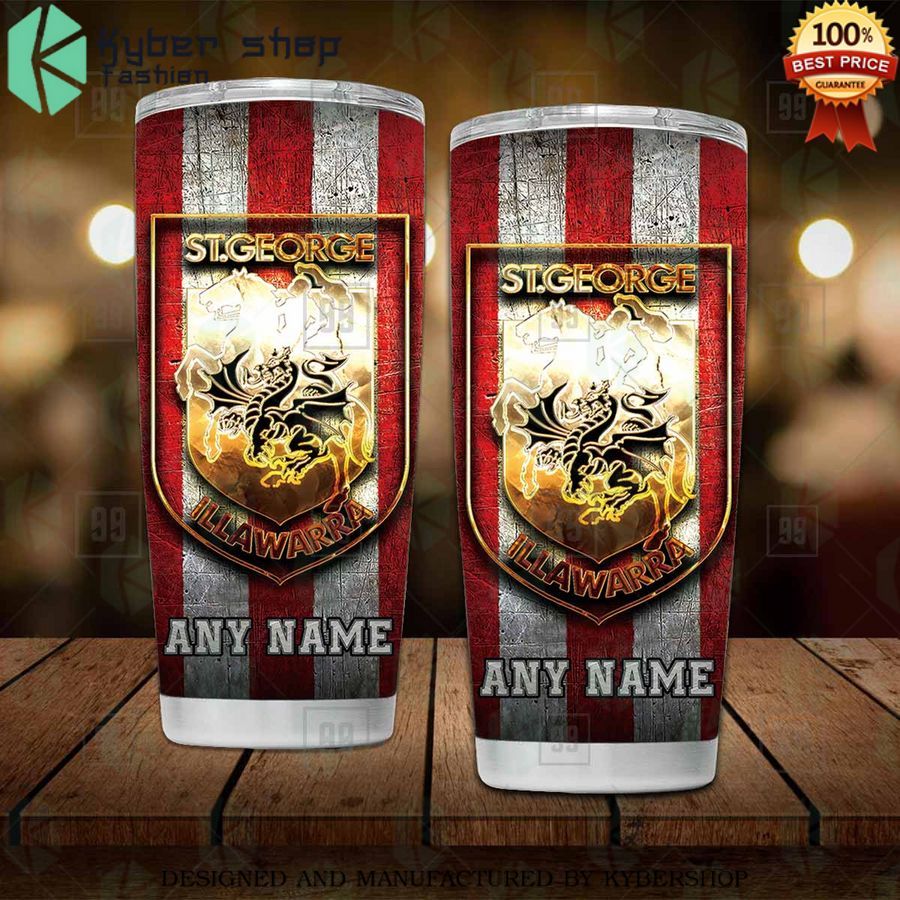 custom st george illawarra dragons tumbler 2 391