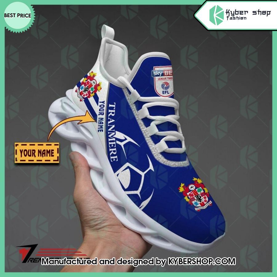 custom tranmere rovers max soul shoes 1 653