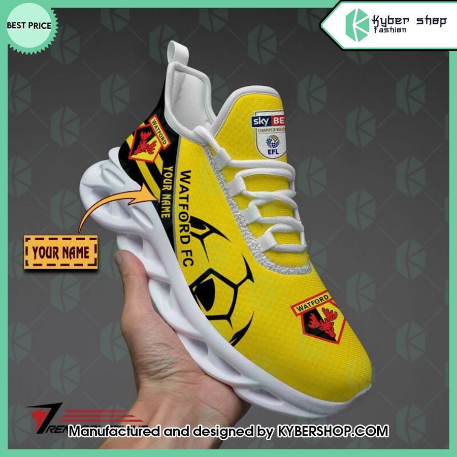 custom watford fc max soul shoes 1 351