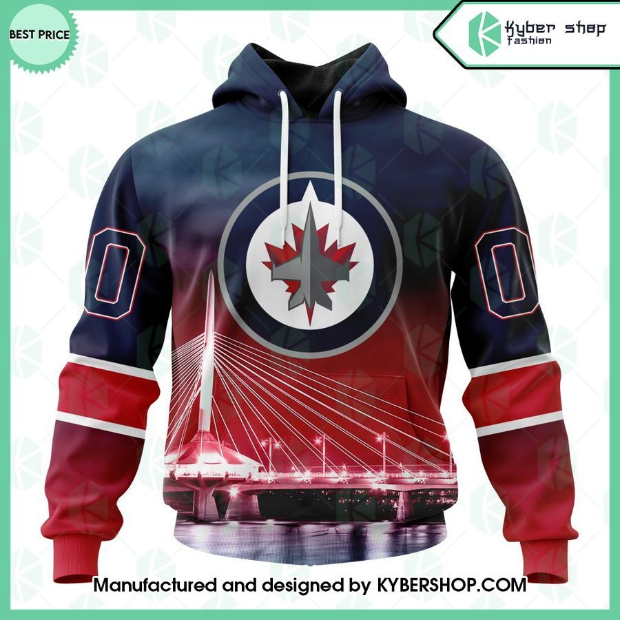 custom winnipeg jets esplanade riel hoodie 1 273