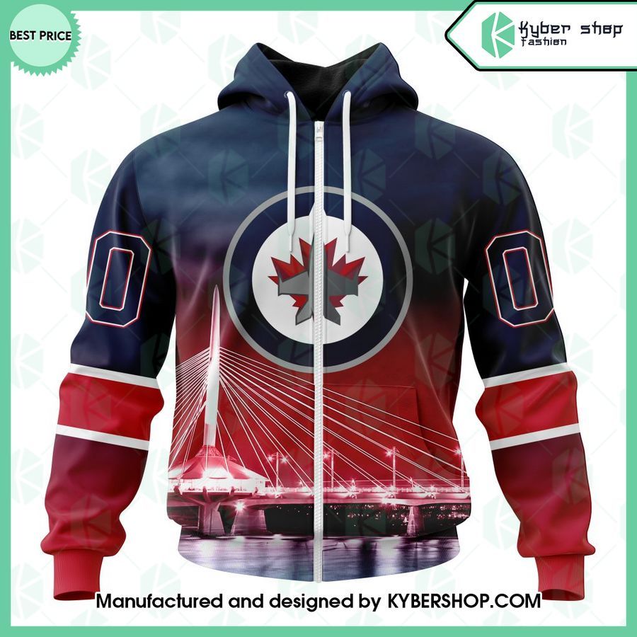 custom winnipeg jets esplanade riel hoodie 2 390