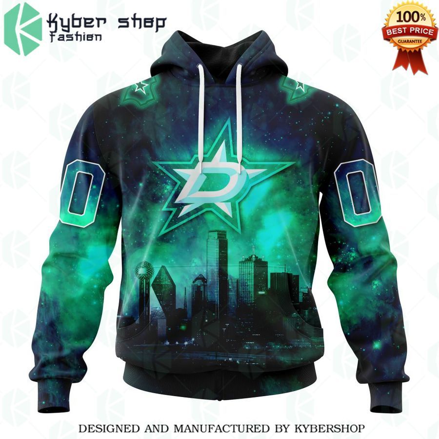 dallas stars special design with night sky galaxy custom shirt 1 316