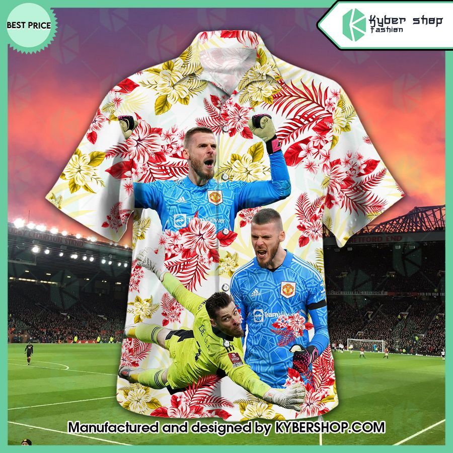 dea gea in manchester united hawaiian shirt 2 14