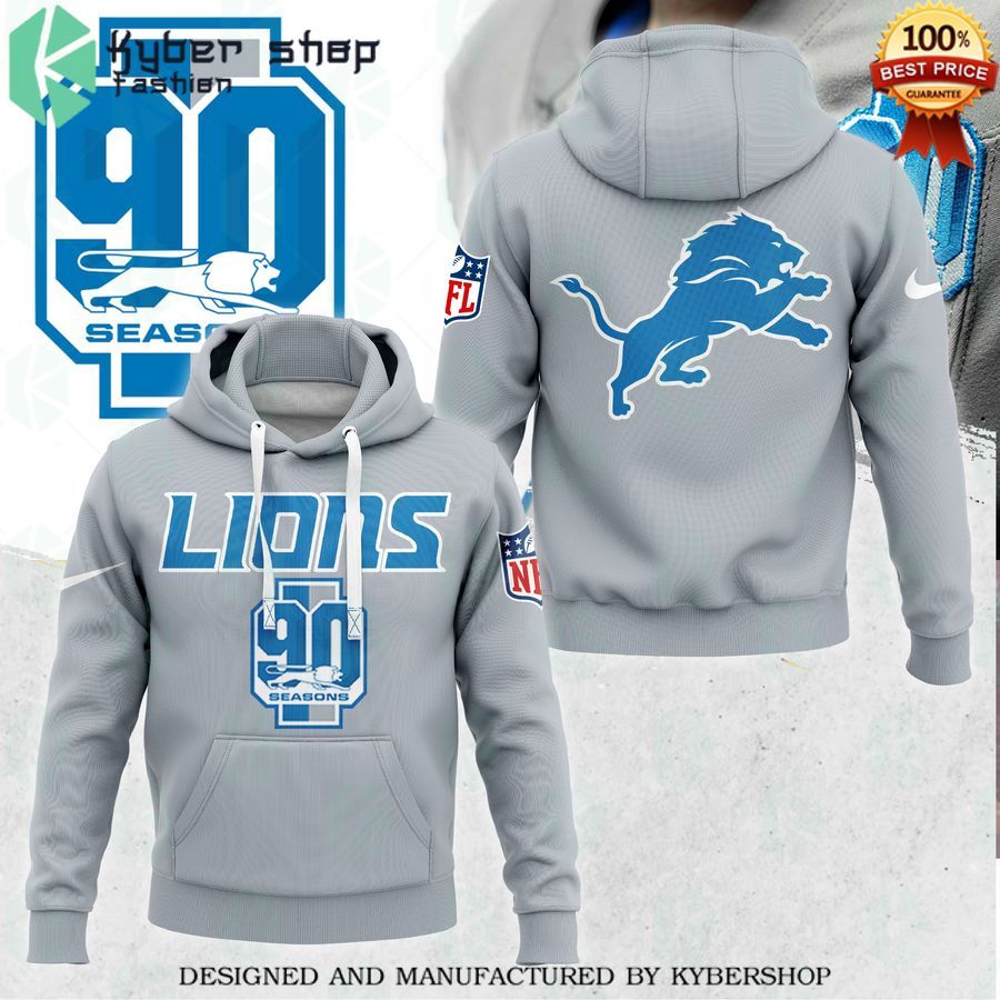 detroit lions to celebrate 90th season hoodie 1 260