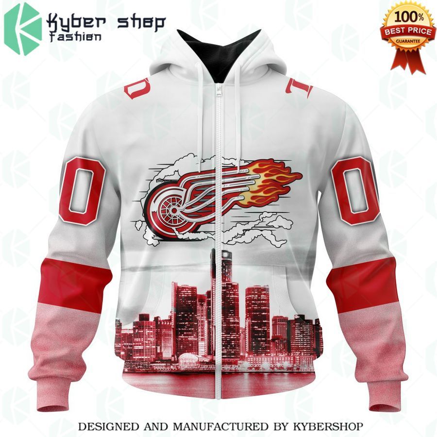 detroit red wings special motor city design custom shirt 2 209