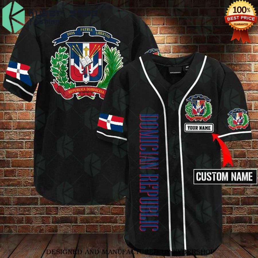 dominican republic custom baseball jersey 2 627