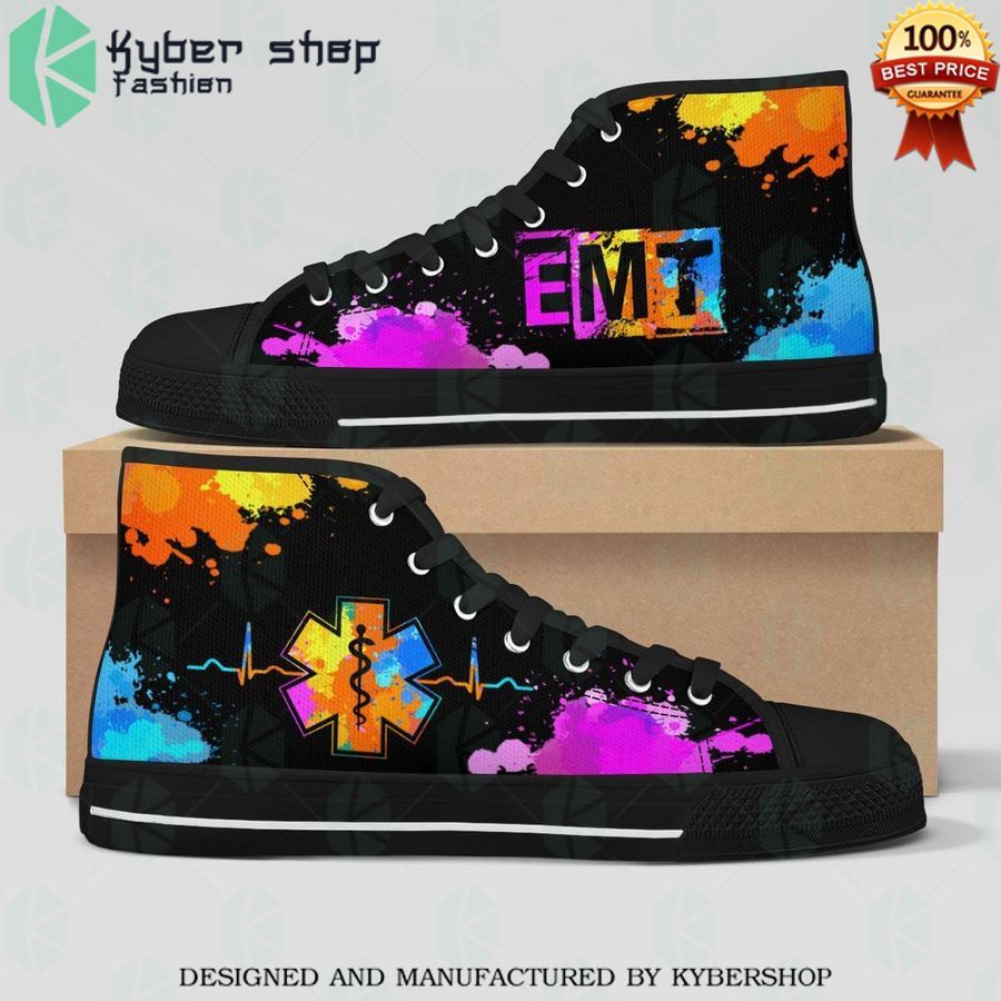 emt color canvas high top shoes 1 386