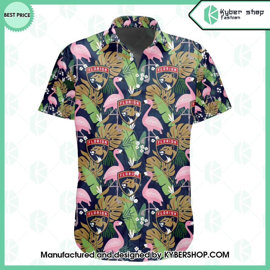 florida panthers flamingo hawaiian shirt 2 724