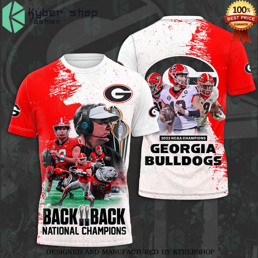 georgia bulldogs champions back back hoodie 2 930