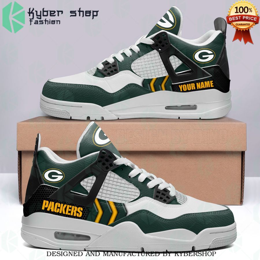 green bay packers air jordan 4 sneakers 1 139