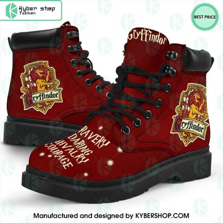 gryffindor harry potter timberland boots 2 258