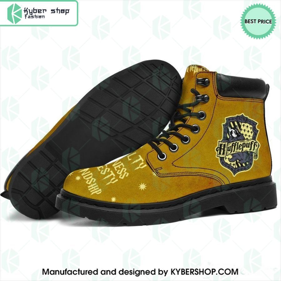 hufflepuff harry potter timberland boots 1 925