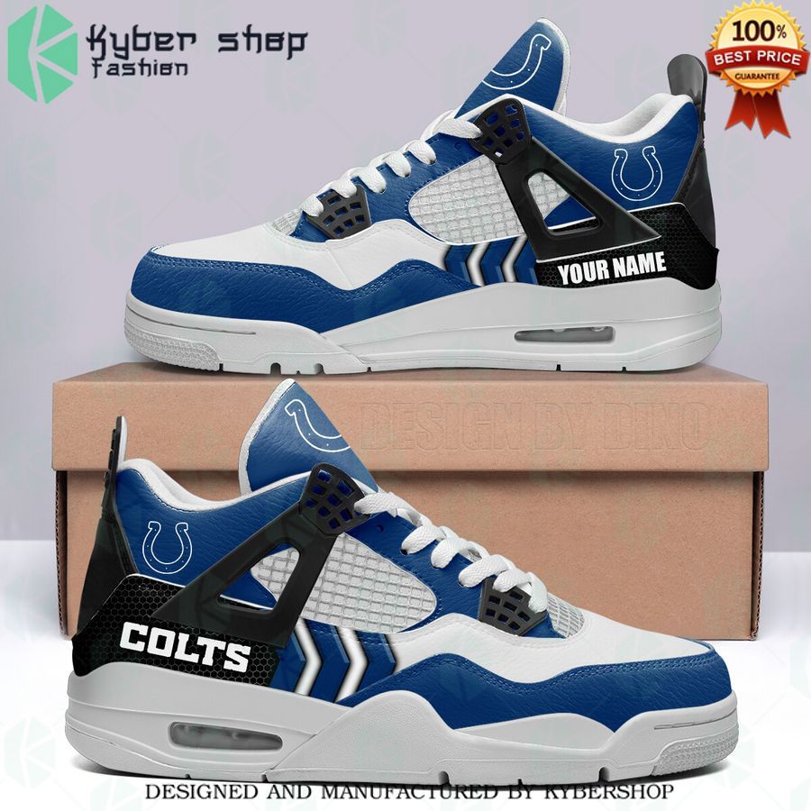 indianapolis colts air jordan 4 sneakers 1 838