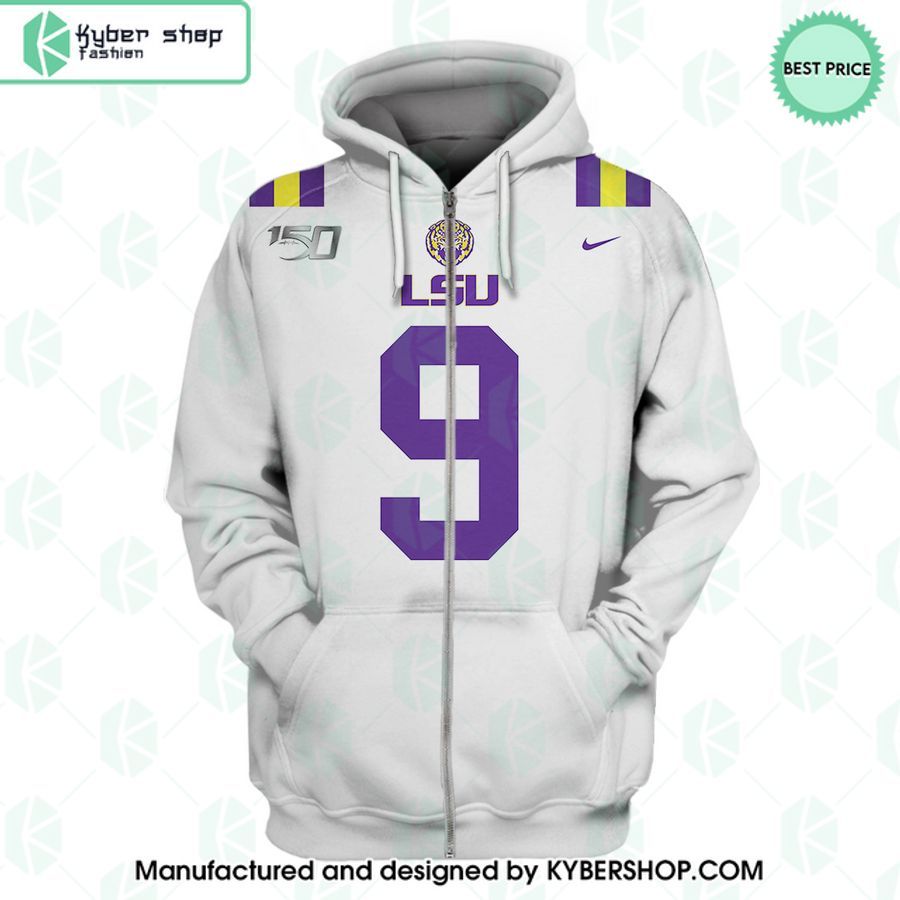 joe burrow 9 lsu tigers shirt hoodie 2 555