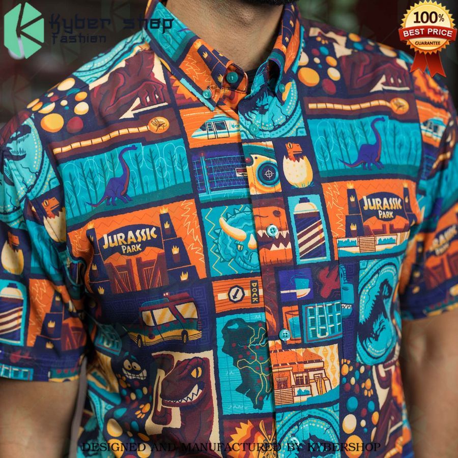 jurassic park tiki finds a way hawaiian shirt 2 41