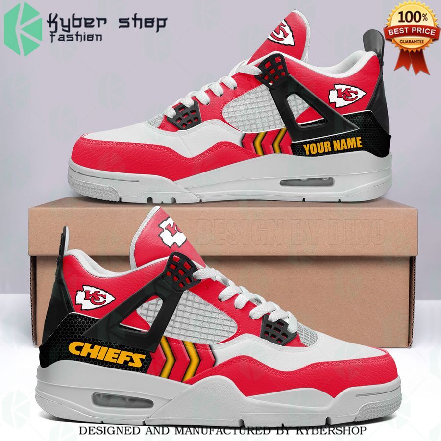 kansas city chiefs air jordan 4 sneakers 1 546