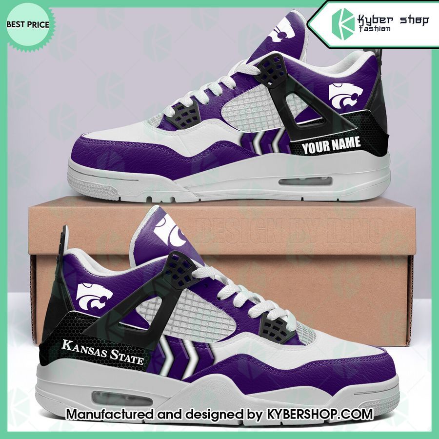 kansas state air jordan 4 shoes 1 685