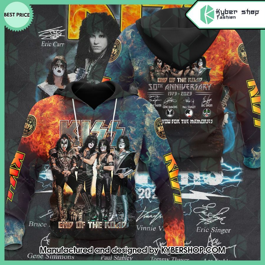 kiss band end of the road t shirt 2 694