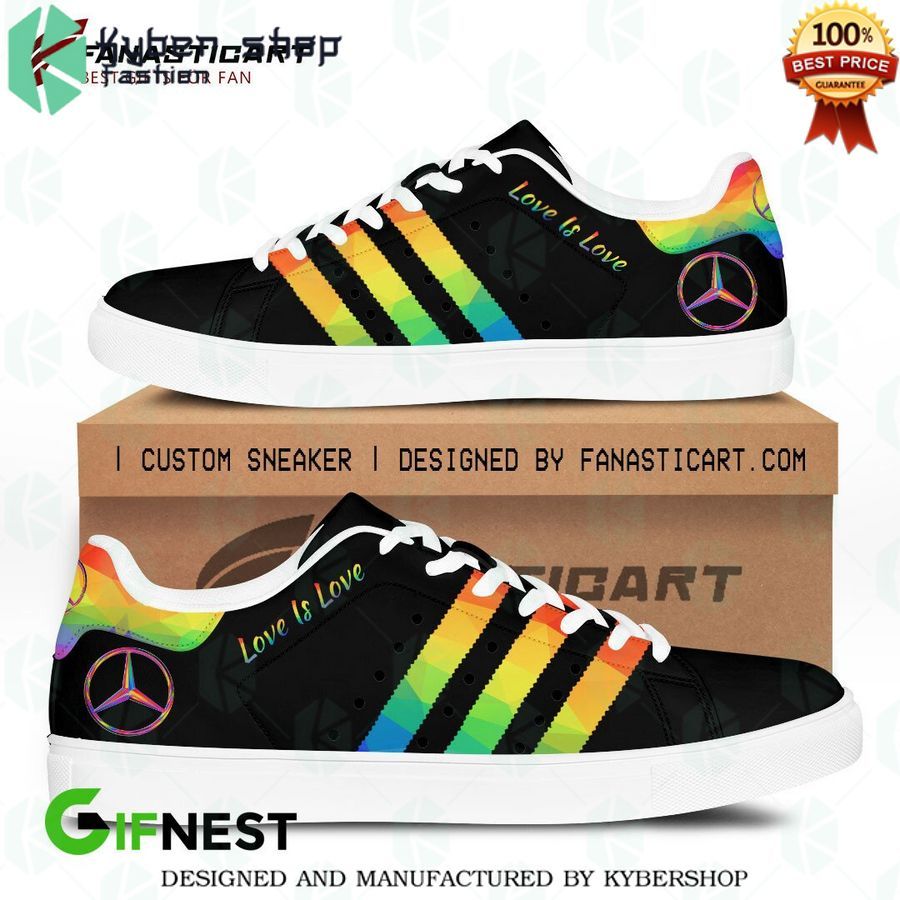 lgbt love is love amg petronas f1 racing stan smith shoes 2 793