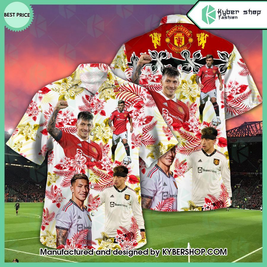 lisandro martinez in manchester united hawaiian shirt 1 429