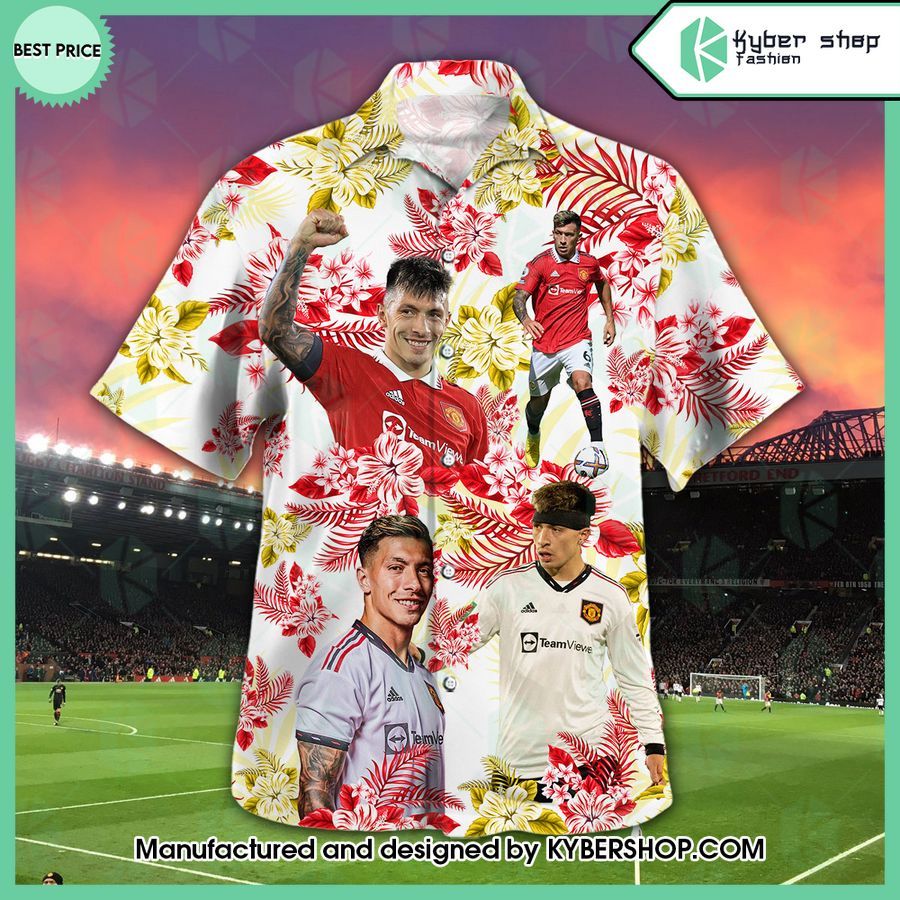 lisandro martinez in manchester united hawaiian shirt 2 609