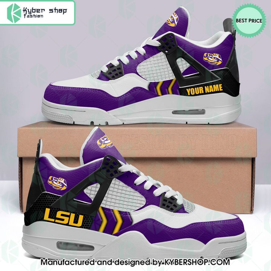 louisiana state air jordan 4 shoes 1 900