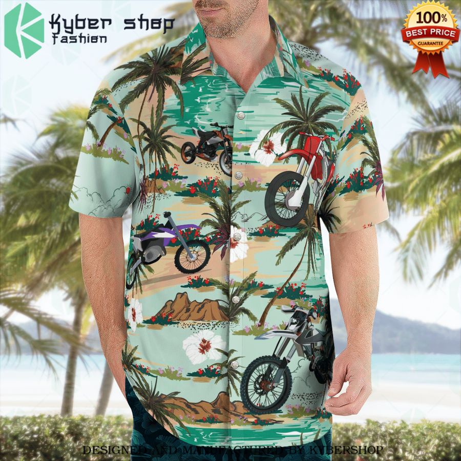 love dirt bikes summer hawaiian shirt 2 754