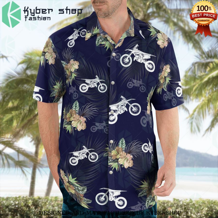 love dirt bikes tropical hawaiian shirt 2 381