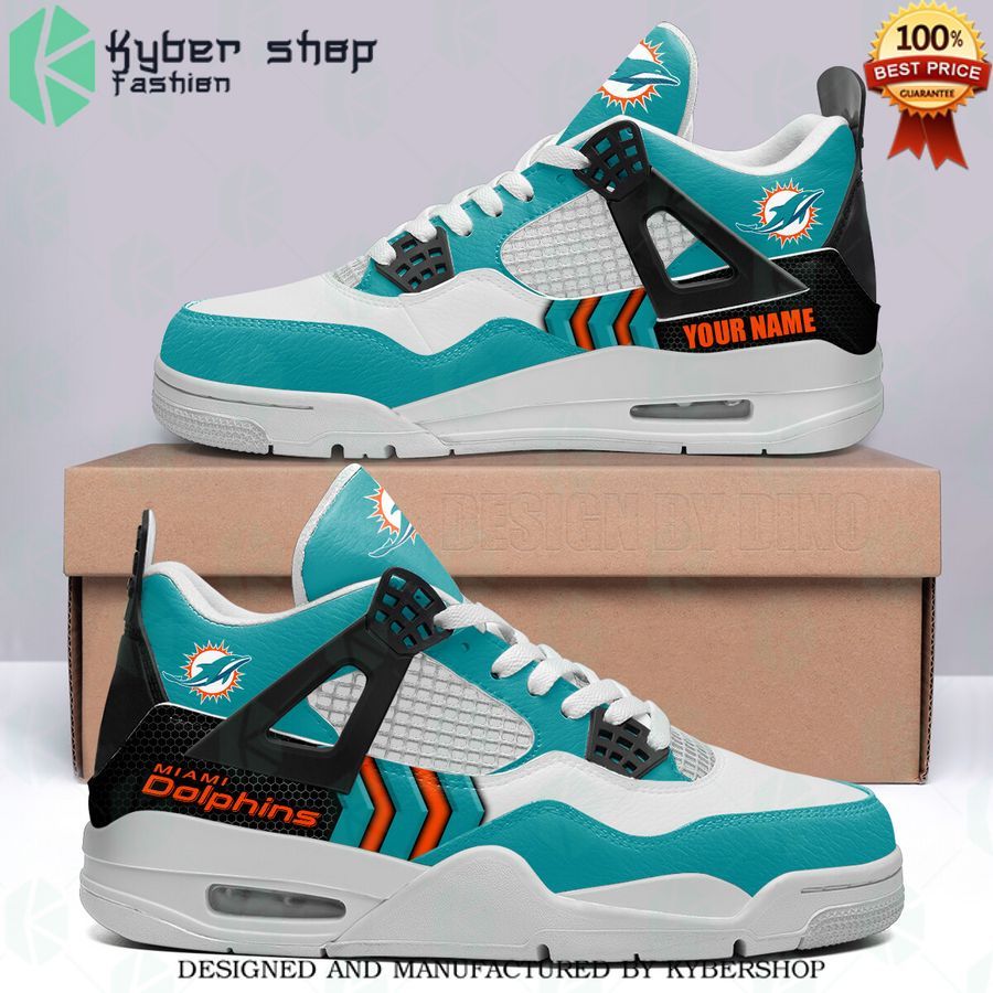 miami dolphins air jordan 4 sneakers 1 579