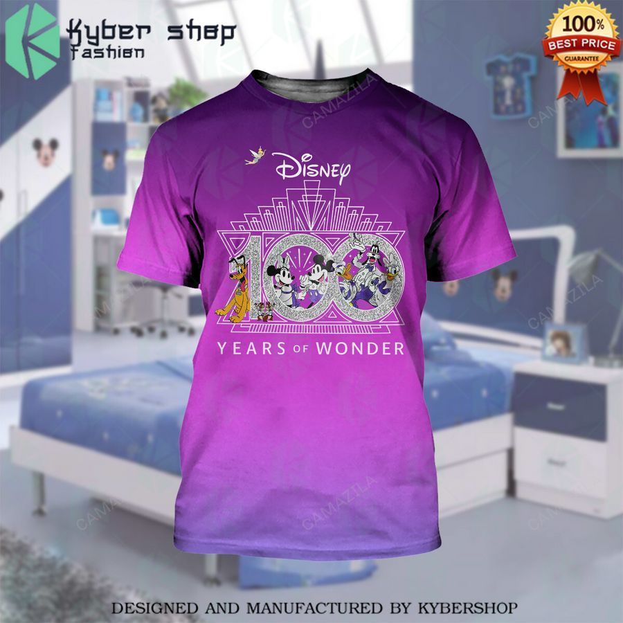 mickey and minnie mouse cartoon disney 100 years of wonder purple shirt 2 587