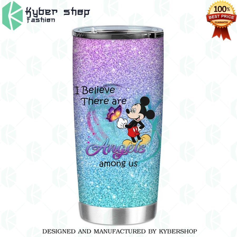 mickey mouse i believe there are angels among us tumbler 1 21