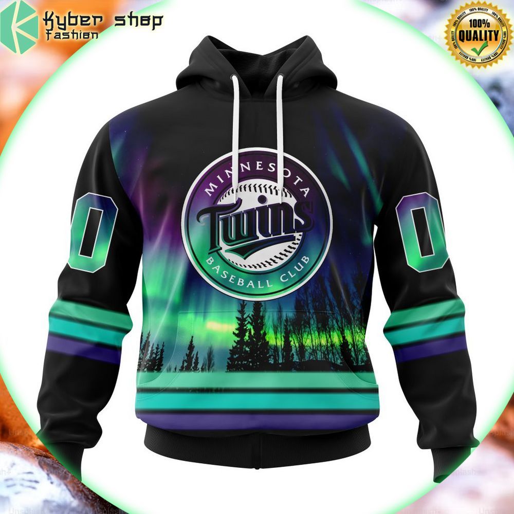 minnesota twins special design northern lights hoodie shirt 1 94