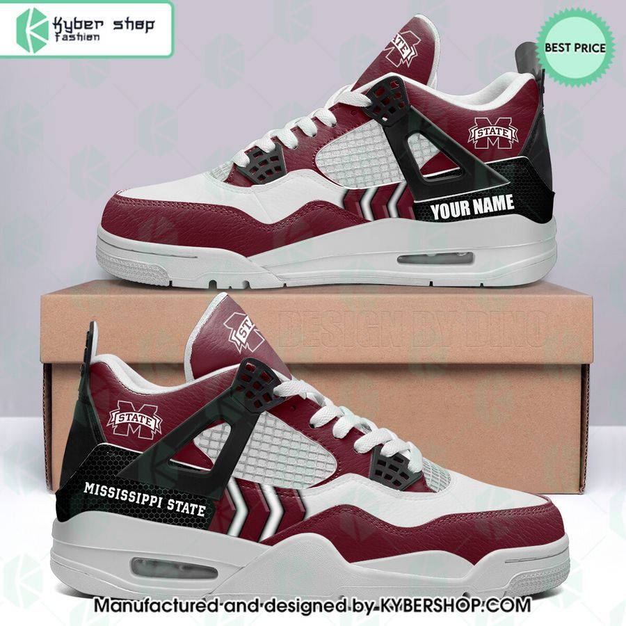 mississippi state air jordan 4 shoes 1 232